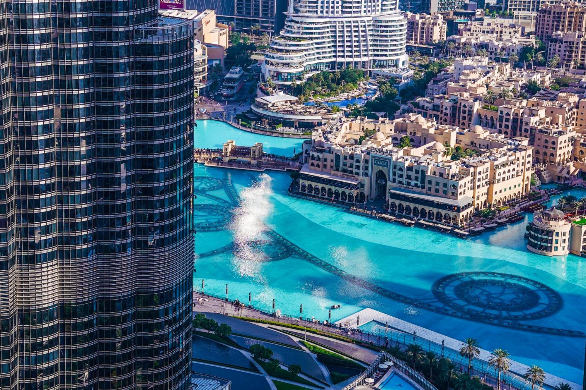 The Closest Building To Burj Khalifa With Fountain View In Address Opera Residence Dubai Exterior foto