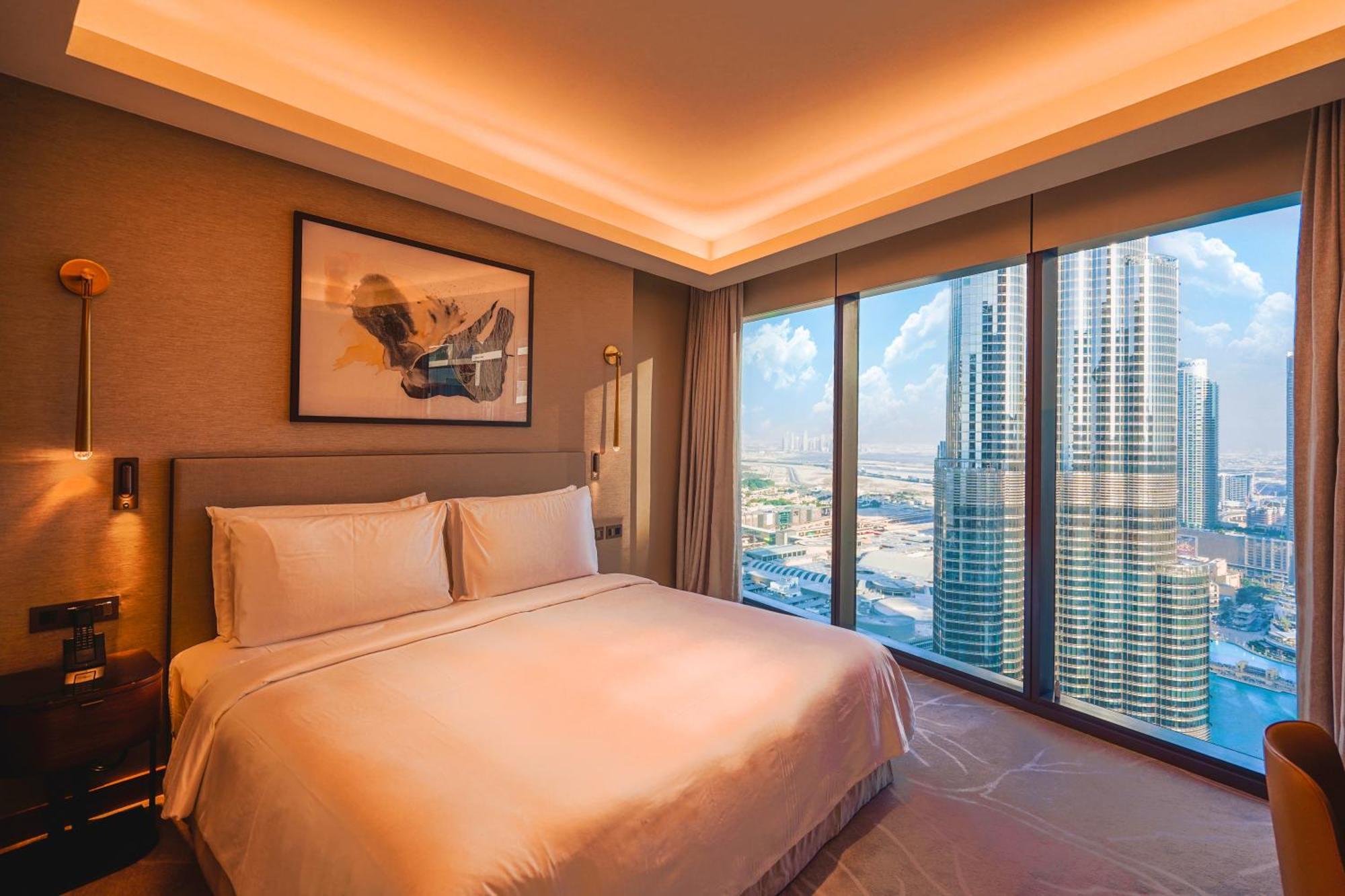 The Closest Building To Burj Khalifa With Fountain View In Address Opera Residence Dubai Exterior foto